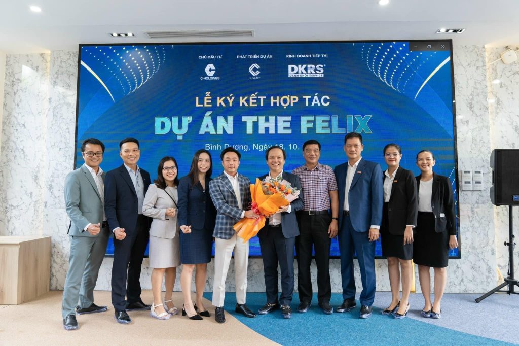 lễ ký kết hợp tác dự án The Felix Thuận An Bình Dương - C holdings