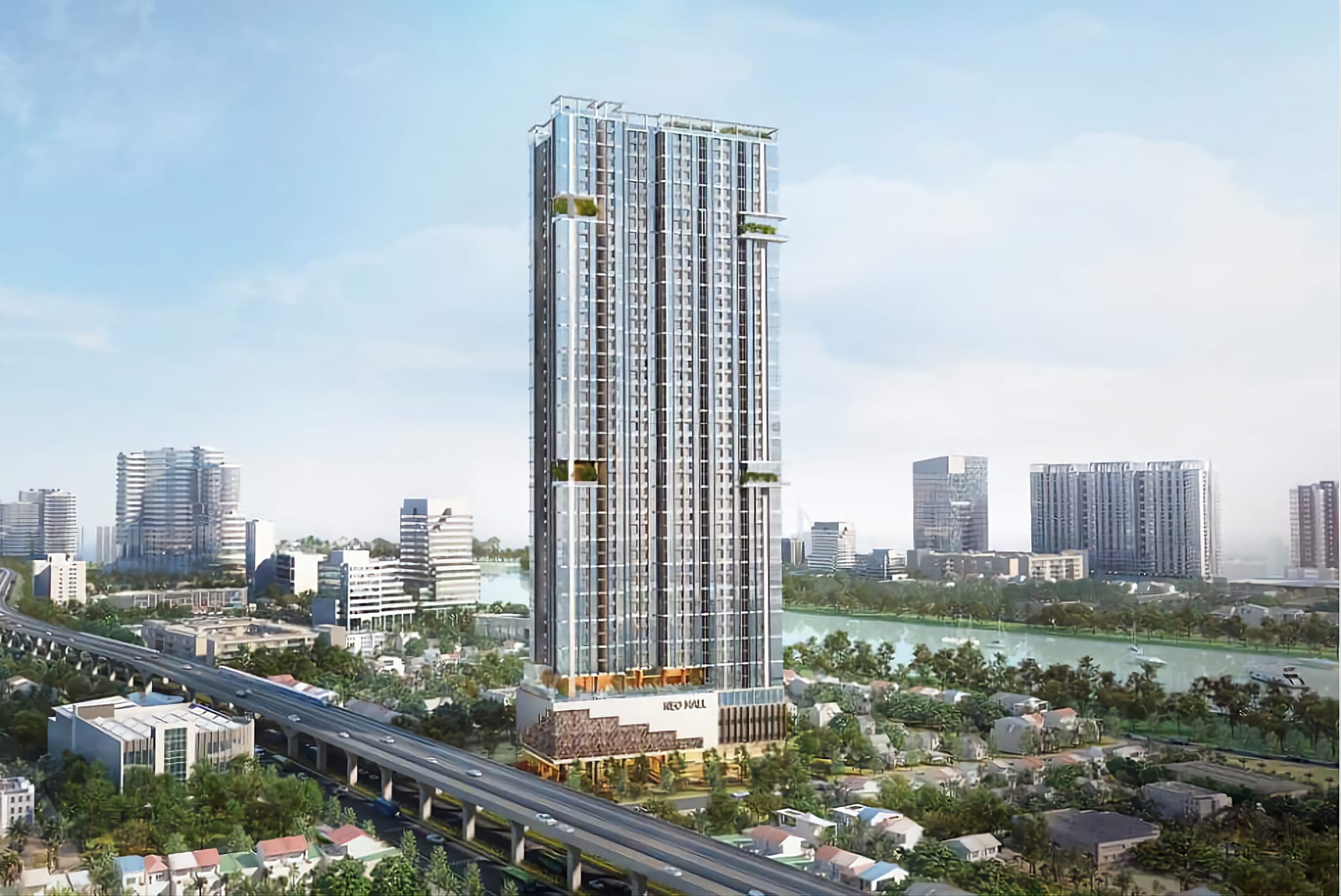 tòa nhà căn hộ cao nhất Thuận An Bình Dương - căn hộ Shangri La center Vĩnh Phú